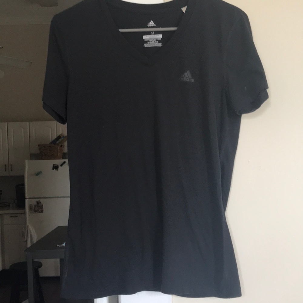 Adidas short sleeve black shirt